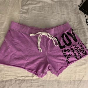 vs pink shorts